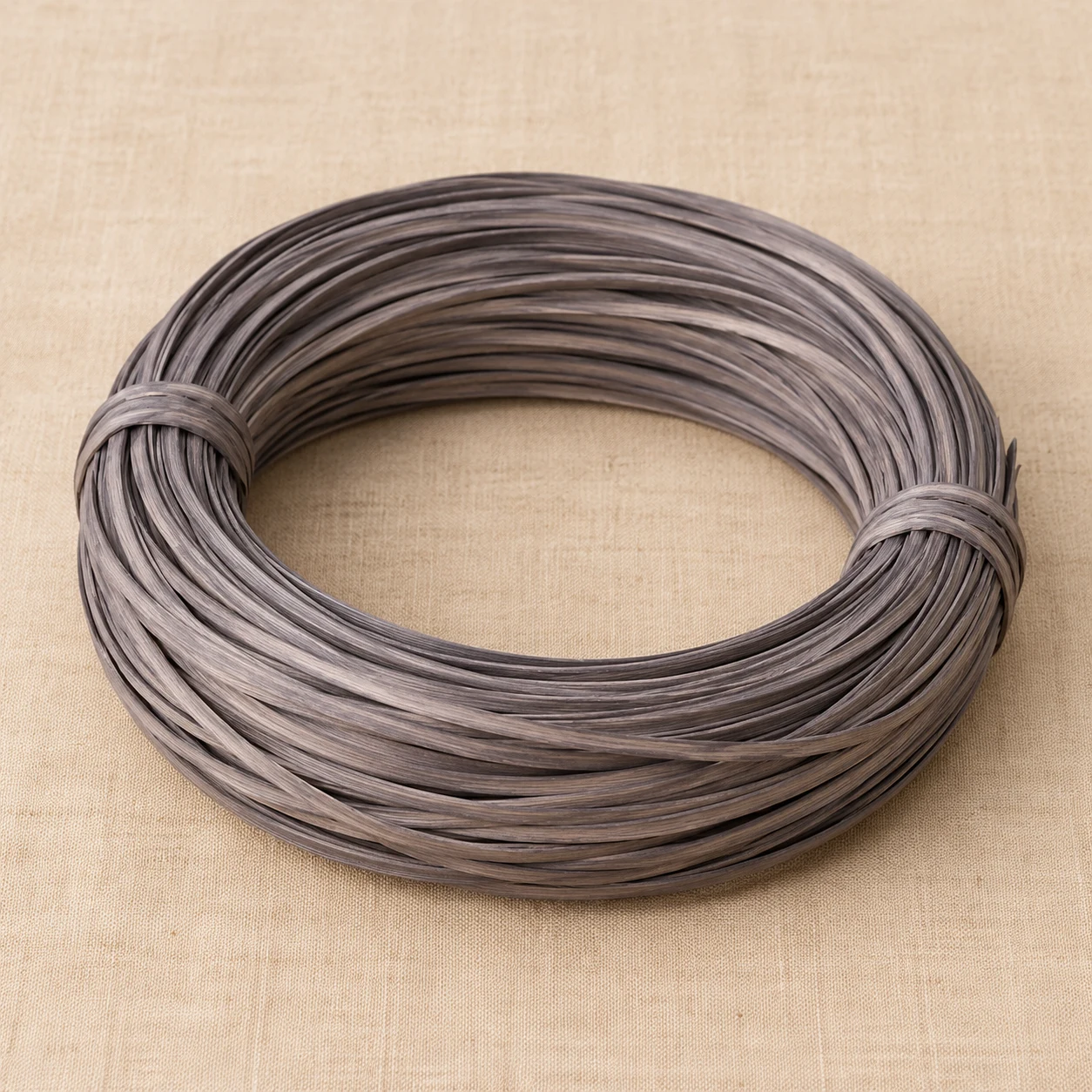 Smoke-Dyed Reed Coil